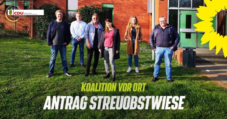 Grüner Antrag Streuobstwiese