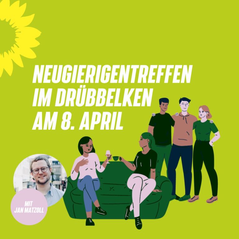 Neugierigentreffen am 8. April im Drübbelken