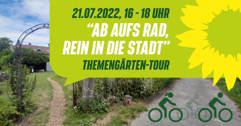 Ab aufs Rad, rein in die Stadt!