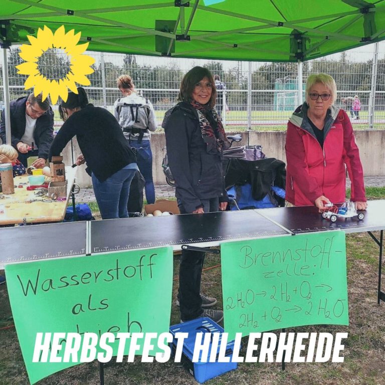 Grüne Aktionen auf dem Hillerheider Quartiersfest