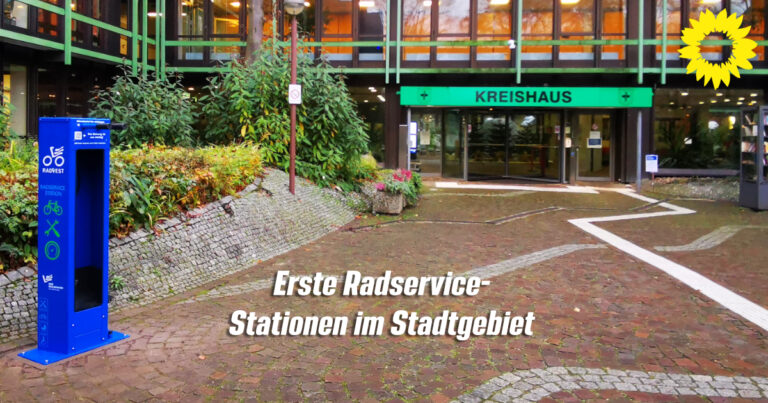 Neue Fahrradreparatur-Stationen im Recklinghäuser Stadtgebiet