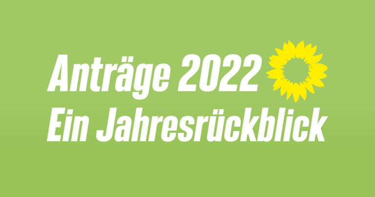 Unsere Anträge in 2022