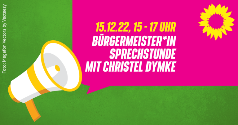 Bürgermeisterinsprechstunde am 15. Dezember