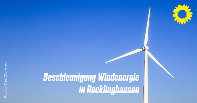 Beschleunigung Windenergie Recklinghausen