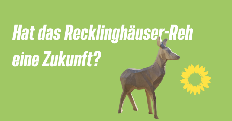 Hat das Recklinghäuser-Reh eine Zukunft?