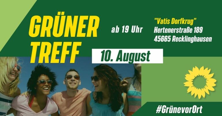 Grüner Treff im August!