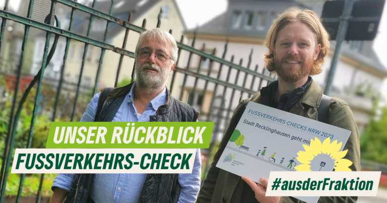 Rückblick: Fußverkehrscheck