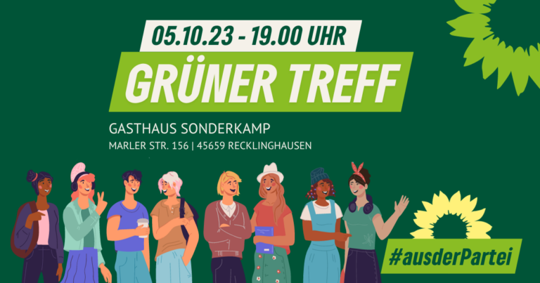 Grüner Treff in der Gaststätte Sonderkamp