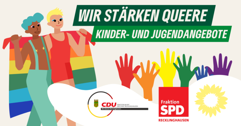 Stärkung für queere Kinder- und Jugendarbeit