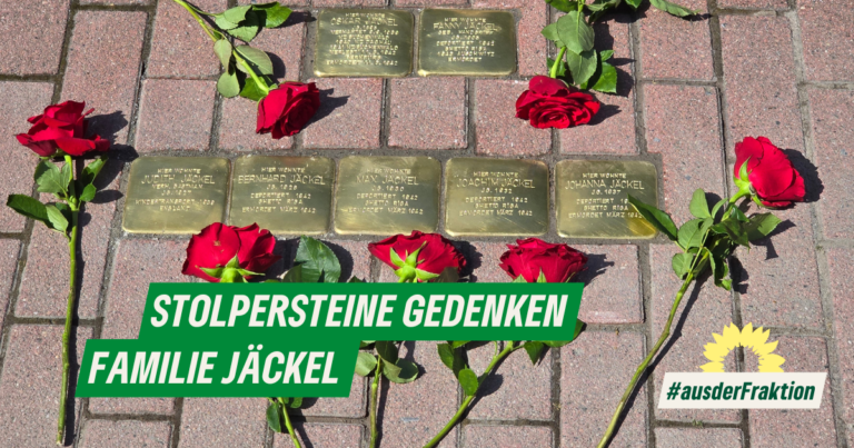 Stolpersteine für Familie Jäckel