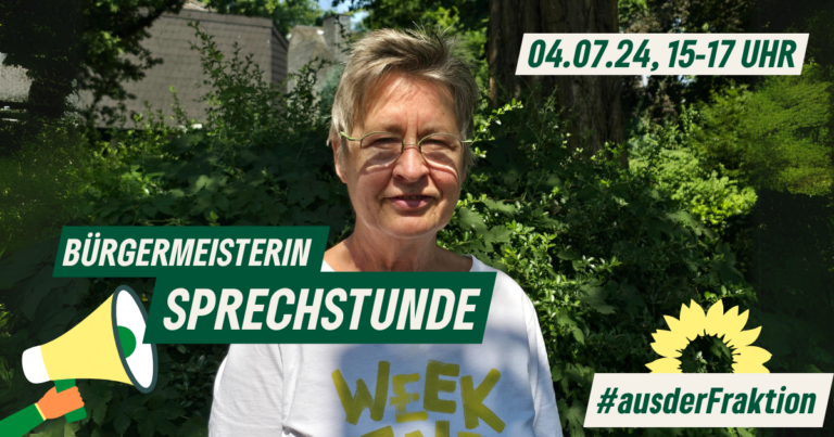 Bürgermeisterin-Sprechstunde am 04.07.2024