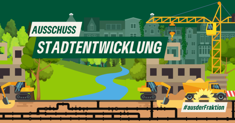 Ausschuss für Stadtentwicklung: Grüne Stadtplanung im Fokus