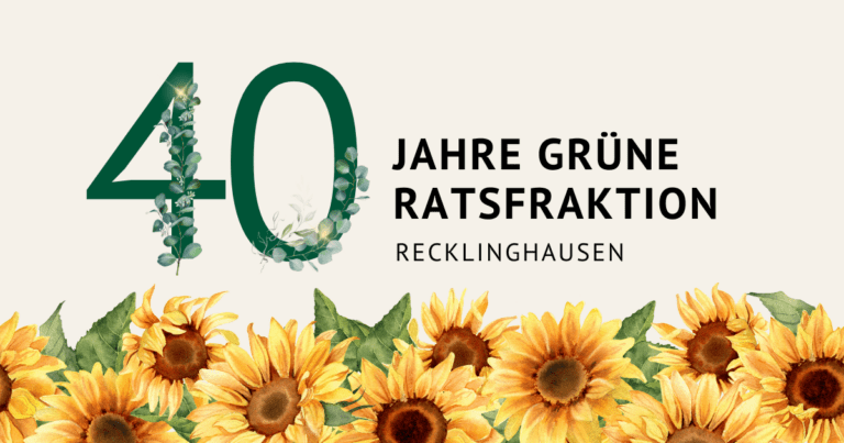 Unsere Ratsfraktion ist 40