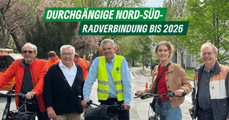 Nord-Süd-Radtrasse RE: Durchgängige Fahrradverbindung bis 2026 geplant