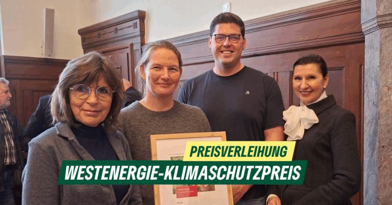 Klimaschutzpreis 2025: Grüne gratulieren zu kreativen Umweltprojekten