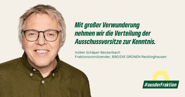 Stellungnahme zu den Ausschussvorsitzen