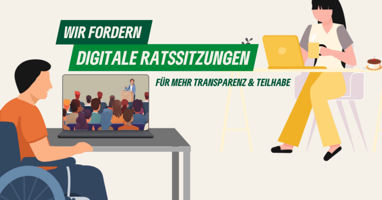 Digitale Ratssitzungen für mehr Transparenz und Teilhabe