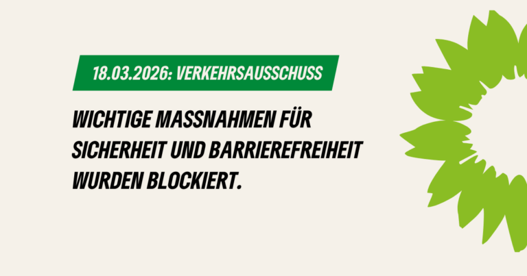 Kommentar zum Verkehrsausschuss vom 18.03.2026