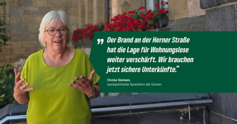 Grüne fordern zusätzliche Unterkünfte für Wohnungslose