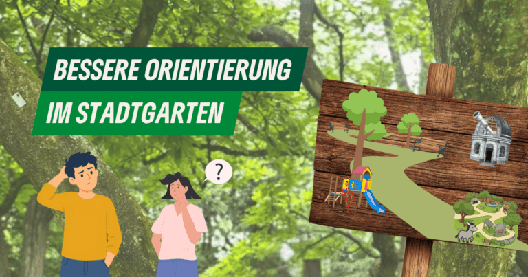 Vielfältige Angebote im Stadtpark sollen sichtbarer werden: Grüne stellen Antrag auf Standortpläne