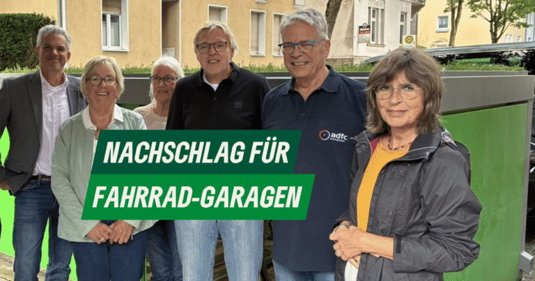 Umstieg aufs Fahrrad erleichtern – weitere Quartiersgaragen bauen