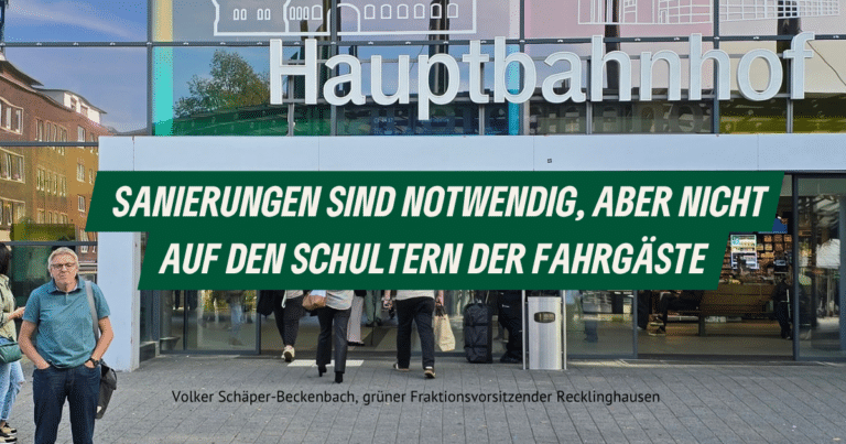 Streckensperrung durch die Deutsche Bahn