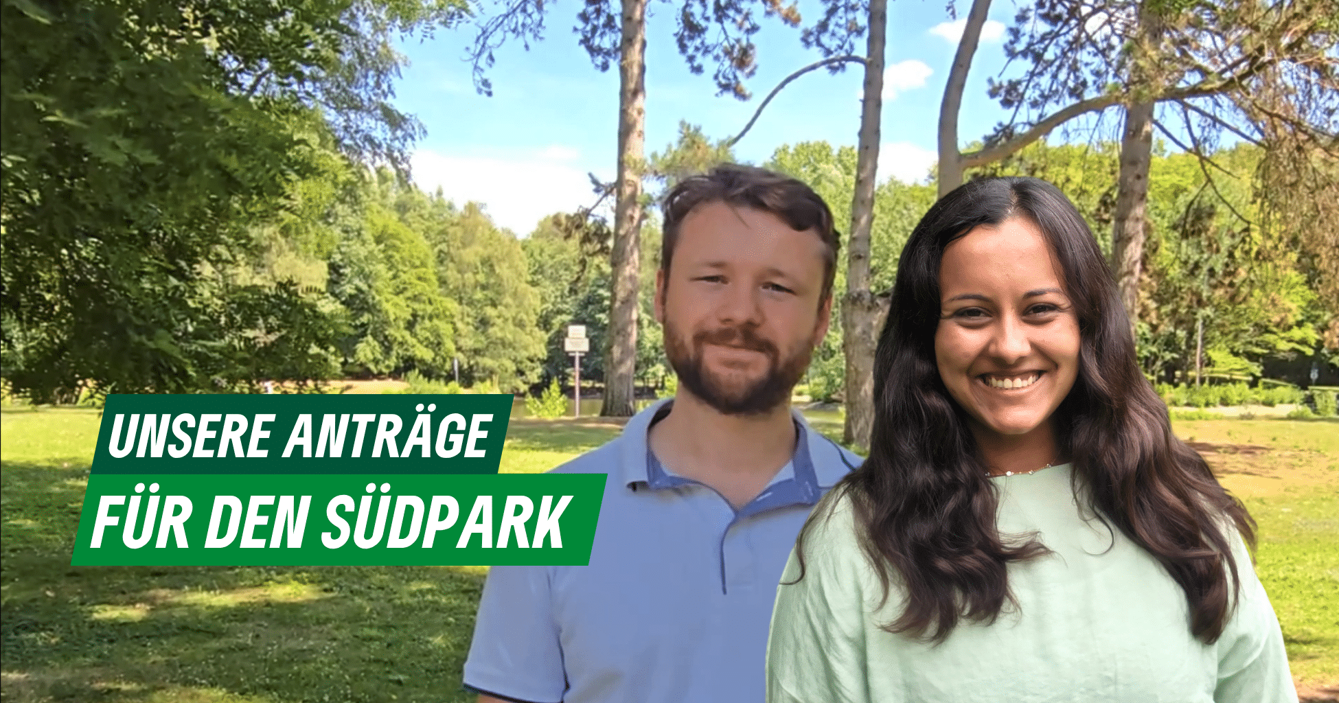 Thorben und Angelina im Südpark Recklinghausen